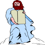 Moses 10 Clip Art