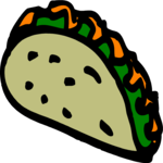 Taco 5 Clip Art