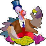 Wealthy Turkey Clip Art