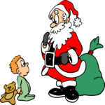 Santa & Child 5