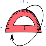 Protractor 2 Clip Art