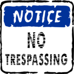 No Trespassing 1