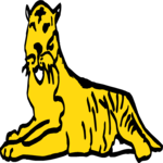 Tiger 08 Clip Art