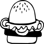 Hamburger 12 Clip Art