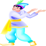 Asian Dancer Clip Art