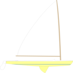 Sailboat 07 Clip Art