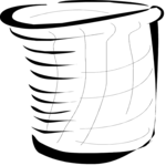 Trash Can 21 Clip Art