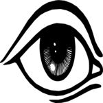 Eye 12 Clip Art