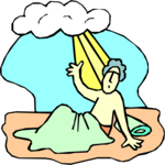 Samuel & God 1 Clip Art