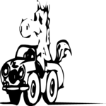 Horse Driving Clip Art