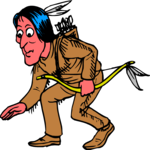 Native American 74 Clip Art