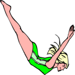 Diving 14 Clip Art