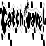 Catch the Wave! Clip Art