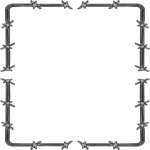 Barbed Wire Frame 1