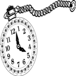 Pocket Watch 02 Clip Art