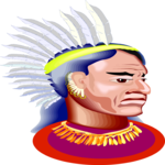 Native American 80 Clip Art