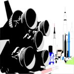 Space Center Clip Art