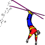 Skiing - Jumper 07 Clip Art