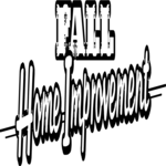 Fall Home Improvement