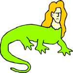 Woman-Lizard