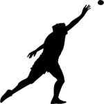 T & F - Shot Put 1 Clip Art