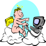 Cherub at Computer