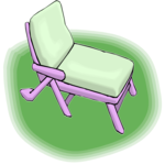 Chaise Lounge 3 Clip Art