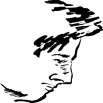 Profile - Male 08 Clip Art