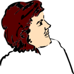 Profile - Female 5 Clip Art