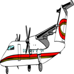 Dash 8 Clip Art