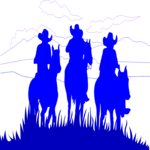 Cowboys 2 Clip Art