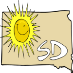 South Dakota 2 Clip Art