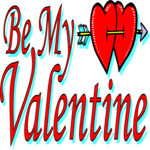 Be My Valentine 2 Clip Art