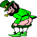 Leprechaun Mooning