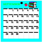 58 September - Mon Clip Art