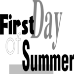 First Day of Summer