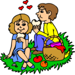 Couple at Picnic