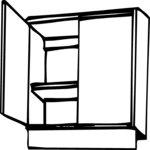 Cabinet 08 Clip Art