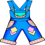 Overalls 1 Clip Art