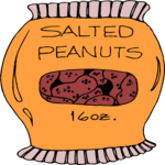 Peanuts - Salted Clip Art