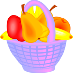 Fruit Basket 6 Clip Art