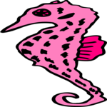 Seahorse 5 Clip Art