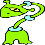 Space Alien 129 Clip Art