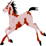 Colt Galloping Clip Art