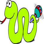Snake Rattling Clip Art