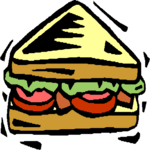 Sandwich 13 Clip Art