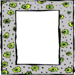 Ball Creature Eyes Frame