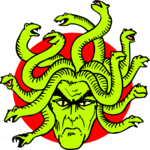 Medusa 1 Clip Art