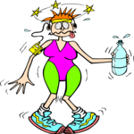 Workout Woman Clip Art