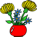 Flowers 305 Clip Art